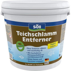 Söll 13575 Tvenkinių dumblo šalinimo priemonė 10 kg