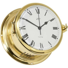 Delite 480CS Treasure Royal stiklinis laikrodis kvarcinis romėniškas žalvaris Š x V: 180 mm x 93 mm