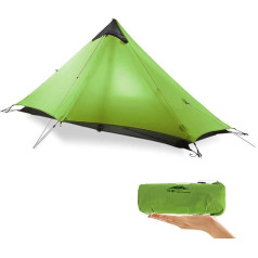 KIKILIVE LanShan Ultralight Camping Tent for Outdoor Use, 1 Person Tent Shelter, Perfect for Camping, Backpacking and Hiking