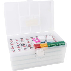 X - Didelis Kinijos Guangdong plytelių Mahjong rinkinys 144 plytelės 1,5