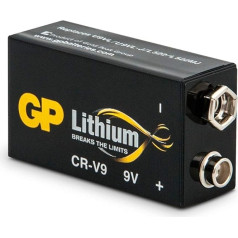 GP Toner Lithium-Blockbatterie, extra Lange Lebensdauer, GPPVLCRV9003, 26 (L) x 16.5 (W) x 44.7 (H) mm