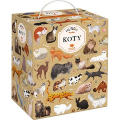 Dėlionė puzzlelove katės 1000 elementų