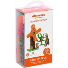 Marioinex Statybinės kaladėlės mini vaflinės - ūkininko mažų lizdinių plokštelių rinkinys