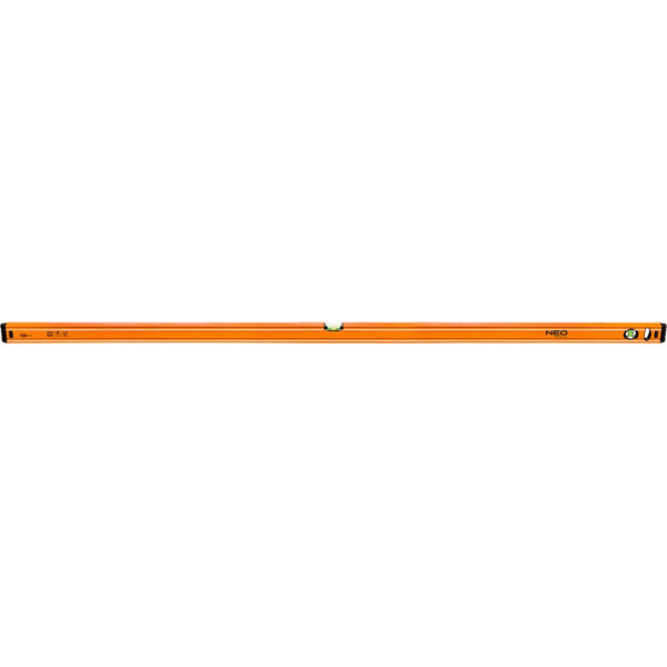 NEO Aliuminis gulsčiukas 150 cm, 2 buteliukai