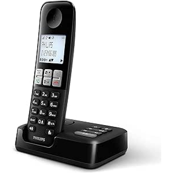 Philips D2551B / 01 DECT belaidis telefonas su atsakikliu