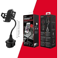 Macally MCUP2XL Verstellbare Autohalterung for iPhone, Smartphone ir Mobiltelefon - 20 cm