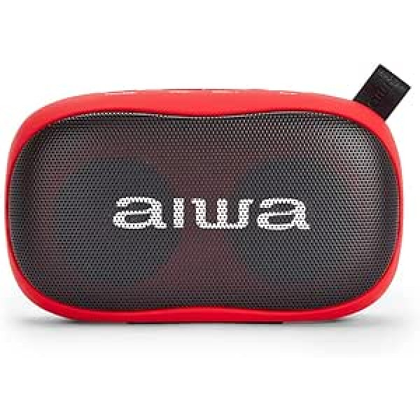 AIWA BS-110RD Bluetooth nešiojamasis garsiakalbis raudonas