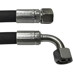 Hidraulinė žarna 12 L 6100 mm 2SN DN10 | Sriegis M18 x 1,5 | DKOL - DKOL90 | Nominalus slėgis 330 bar | Hidraulinė žarna | Hidraulinės žarnos