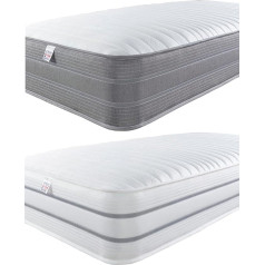 Aspire Beds 8 colių gylio, 3 sluoksnių dvigubo komforto užpildas ir 