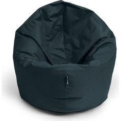 Bubibag 2-in-1 Beanbag kėdė su užpildu, dydis L - XXL - gali būti naudojama kaip lašo formos sėdynė arba grindų pagalvėlė - Kėdė / fotelis / Beanbag kėdė