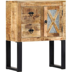 Keyur Sideboard Storage Cabinet Šoninė spintelė spintelė spintelė spintelė 60 x 30 x 76 cm Mangmedžio masyvo