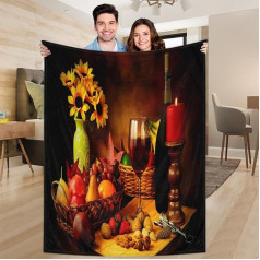 Ririx Lengva antklodė lovai, sofai, sofai, kėdei, kempingams ir kelionėms, L dydžio (203,4 x 152,4 cm)