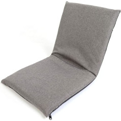 Miskall Sulankstomas grindų žaidimų poilsio sofos krėslas, aukščiausios kokybės kempinės užpildas, 6 kryptimis reguliuojama sofa miegamajam, svetainei
