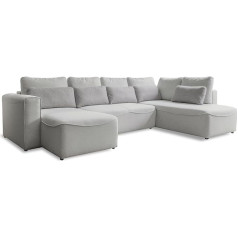 Miuform Kampinė sofa su miego funkcija ir lovos dėže, 