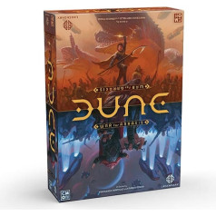 Kopa: War for Arrakis Core Box Board Game - stalo miniatiūrų strateginis žaidimas su asimetriniu žaidimo principu vaikams ir suaugusiems, nuo 14 m., 1-4 žaidėjai, 120 minučių žaidimo, gamintojas