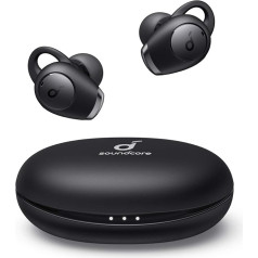 soundcore Life A2 NC Multi-Modus Gerosios belaidės ausinės, kabelinės ANC Bluetooth ausinės su 6 integruotais mikrofonais, 35 Std akumuliatoriumi, stipresniais garsais, geresniais garsais, patogiu naudojimu(Visuotinai prieinamos)