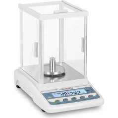 Steinberg Systems - SBS-LW- 300A - Skaitmeninės tiksliosios svarstyklės - 0,6 lbs (300 g)/ 0,02 gr (0,001 g) - LCD ekranas - Svarstyklių platforma iš nerūdijančio plieno