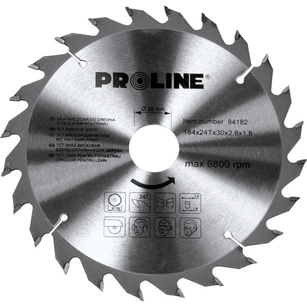 84456 Karbidinis diskas medienai 450 mm, 60 dantų,