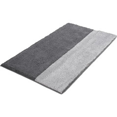 Kleine Wolke 5489901225 Badteppich Life, 70 x 120 cm, antracitas