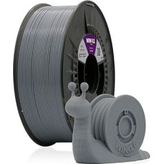 Winkle HD gijos | Pla 1,75 mm | Spausdinimo gijos | 3D spausdintuvas | 3D gijos | Pelenų pilka | Ritė 1000 g