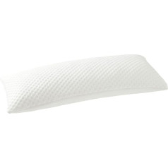 TEMPUR Comfort Viscoelastic Traditional Cushion for All Reclining Positions, Medžiaga, Balta, 1 Unidad (Paquete de 1)