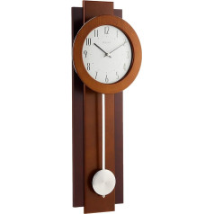 Bulova Avent Pendel Deco Wanduhr, weiß, 45,7 cm