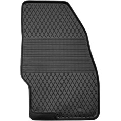 Guminis kilimėlis mg opel corsa d, e, fiat grande punto priekinis, modelis - (ux dešinė)