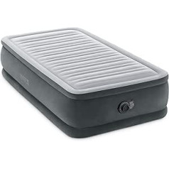 „Intex“ „Twin Comfort-Plush“ oro lova su „Fiber-Tech RP“, pripučiamas dydis: 99 cm x 191 cm x 46 cm (64412ND)