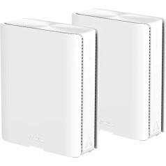 Zenwifi bq16 keturių dažnių wifi 7 tinklelio wifi sistema (2 vnt.)