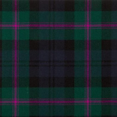 TARTAN TWEEDS - Šiuolaikinis škotiškas tartano antklodės / kilimėliai - 100 % ėriukų vilna - metamas pledas lauke - 190 cm x 78 cm (Baird Modern) (b2)