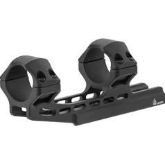 UTG Uni ACCU-SYNC 30 mm High Pro 50 mm Offset Picatinny žiedai vidiniam tvirtinimui Juoda, vieno dydžio