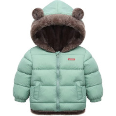 Kūdikių žiemos vilnonis paltas Vaikai berniukai striukė Outwear mergaitės Paminkštintas drabužiai