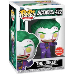 Funko Pop Dceased Joker (ne kruvinas) 422 vinilinė figūrėlė GameStop Exclusive