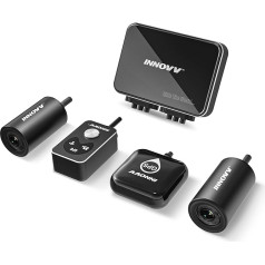 INNOVV K7 motociklo prietaisų skydelio kamera priekyje ir gale su EIS Anti-Shake 2K + 2K@30FPS arba 1080P + 1080P@30FPS motociklo kamera, GPS, 