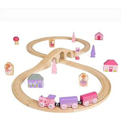 Bigjigs Rail medinio traukinio rinkinio pasaka 8