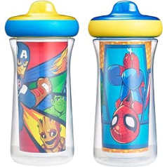 „The First Years Lamaze Marvel“ izoliuoti „Sippy“ puodeliai, 9 uncijos (2 vnt.)