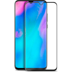 Fusion full glue 5D aizsargstikls pilnam ekrānam Huawei P30 melns