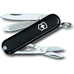 Victorinox Classic Colors Classic SD kišeninis peilis, 7 funkcijos, ašmenys, žirklės, nagų dildė, mažas, lizdinė plokštelė