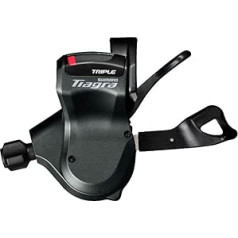 „Shimano Tiagra“ triguba 3 greičių plokščia juosta plento dviračio perjungimo svirtis – SL-4703 (kairė – 3 greičių)