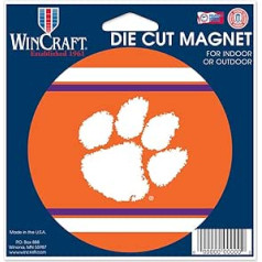 „WinCraft Clemson University Die Cut Magnet“ 4,5 x 6 colių