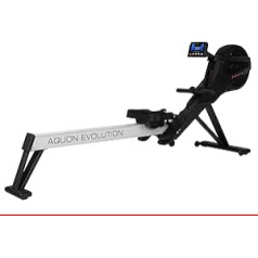 HAMMER irklavimo mašinos irklavimo ergometras Rower Aquon Evolution, sidabrinis, standartinis