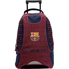 FC Barcelona Barca mokyklinė kuprinė su ratukais – oficiali kolekcija