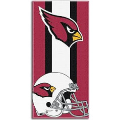 Šiaurės vakarų unisex vaikų oficialiai licencijuotas NFL Arizona Cardinals zonos paplūdimio rankšluostis, skaitymo zona, 30 x 60 colių