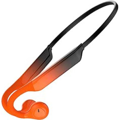 COMBLU Bone Conduction ausinės, atviros ausinės Bluetooth ausinės, vandeniui atsparios belaidės ausinės su įmontuotu mikrofonu treniruotėms, bėgimui, žygiams, sportui, važinėjimui dviračiu