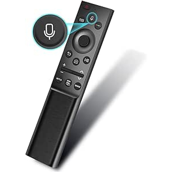 PTHTECHUS BN59-01274A BN59-01300J BN59-01298H pakaitinis nuotolinio valdymo pultas, skirtas Samsung 4K QLED UHD televizoriui QA55Q8CNAK QA55Q8CNAR QA75Q9FNAK QA75Q9FNAS QE65Q7F Q5QALN7 7FNAU