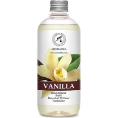 Kambario kvapų buteliukas 500 ml su vanile - geriausias aromaterapijai - kambario kvapų difuzorius su natūraliu vanilės aliejumi - SPA - biuras - sporto klubas - restoranas - parduotuvė