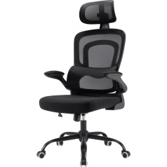 Farini Ergonomiška biuro kėdė su atlošu galvai 