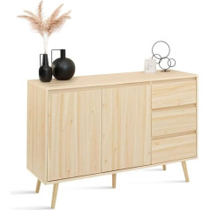 Idmarket - Žemas skandinaviškas staliukas 120 cm 