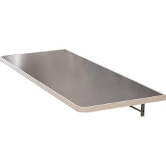 Durags Sulankstomas sieninis stalas su lapais, skirtas namų virtuvei ir valgomojo stalui, kompiuterio stalui, rašomajam stalui (dydis: 60 x 30 cm/24 x 12 colių)