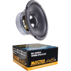 Master Audio 1 MA16DW/8 MA 16DW/8 Profesionalus žemų dažnių garsiakalbis 16,5 cm 165 mm 6,5 colio 150 W RMS ir 300 W max 8 omų pusiau standi pakaba 1 vnt.